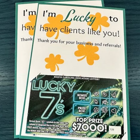 Lucky to have clients like you