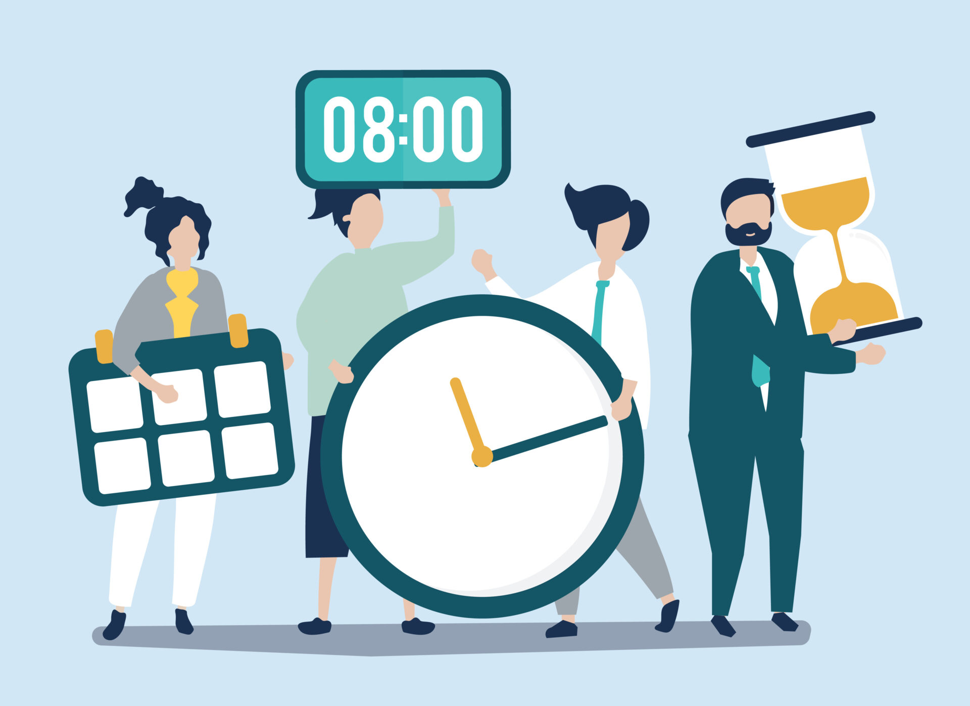 Use your sales meetings to help your agents improve their time management skills.
