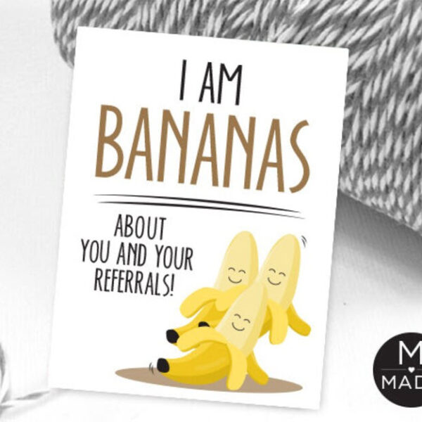 I am bananas
